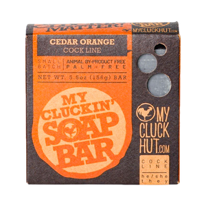 
                  
                    Cedar Orange | My Cluckin' Soap Bar
                  
                