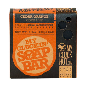 
                  
                    Cedar Orange | My Cluckin' Soap Bar - My Cluck Hut
                  
                