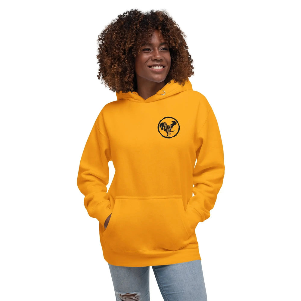 CLUCK AROUND & FIND OUT | all genders hoodie (3rd party fulfillment) - My Cluck Hut
