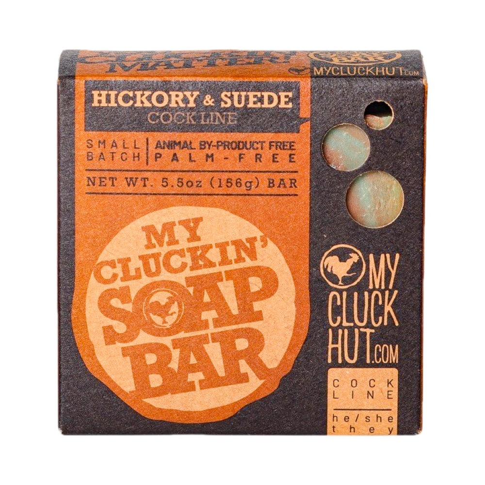 Hickory & Suede | My Cluckin' Soap Bar - My Cluck Hut