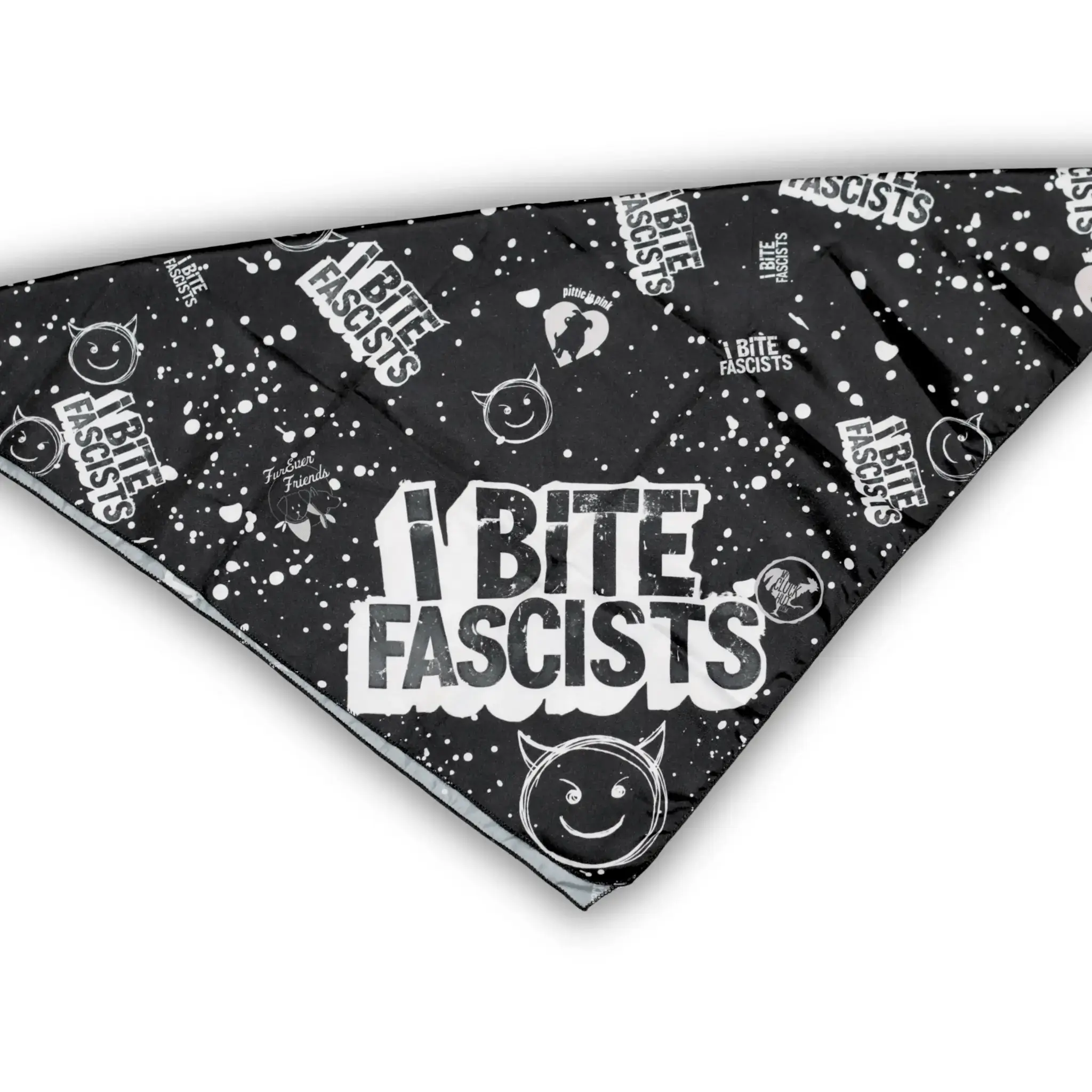 i BITE FASCISTS | Puppy Poo' Bar & Dog Bandana Set - My Cluck Hut