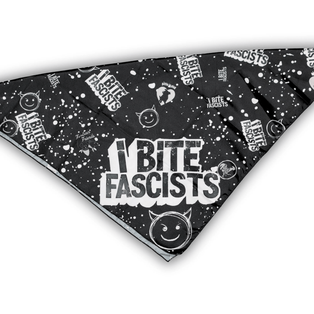 
                  
                    i BITE FASCISTS | Puppy Poo' Bar & Dog Bandana Set - My Cluck Hut
                  
                