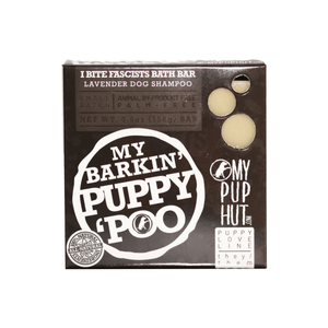 
                  
                    i BITE FASCISTS | Puppy Poo' Bar & Dog Bandana Set - My Cluck Hut
                  
                