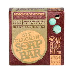 
                  
                    Lemon Sage Ginger | My Cluckin' Soap Bar - My Cluck Hut
                  
                