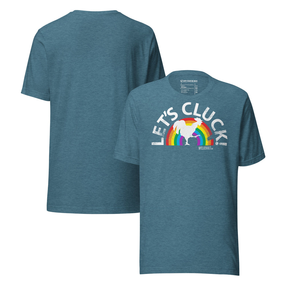 
                  
                    Let's Cluck! | Unisex t-shirt - My Cluck Hut
                  
                