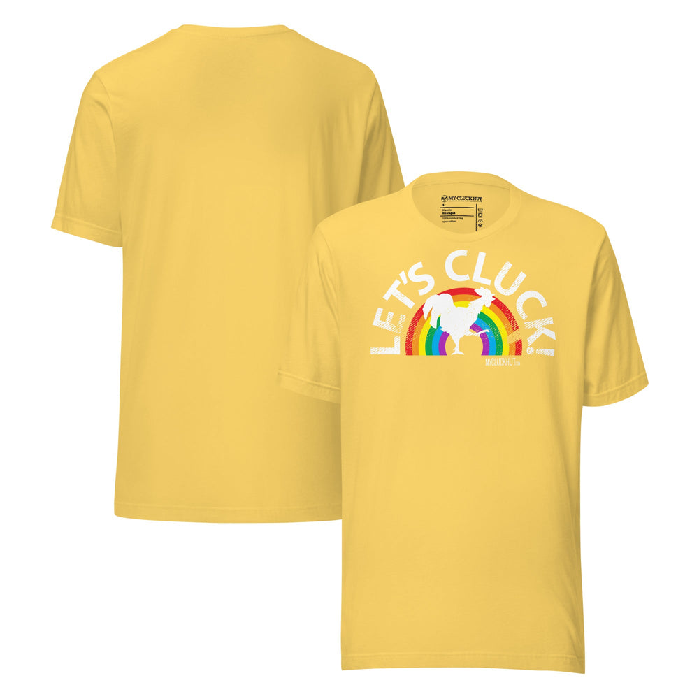 
                  
                    Let's Cluck! | Unisex t-shirt - My Cluck Hut
                  
                