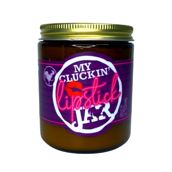 Lipstick Lounge Jar (Flame-Boyant) | My Cluckin' Candle Jar - My Cluck Hut