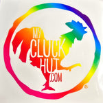 MCH Rainbow Logo | die - cut sticker - My Cluck Hut