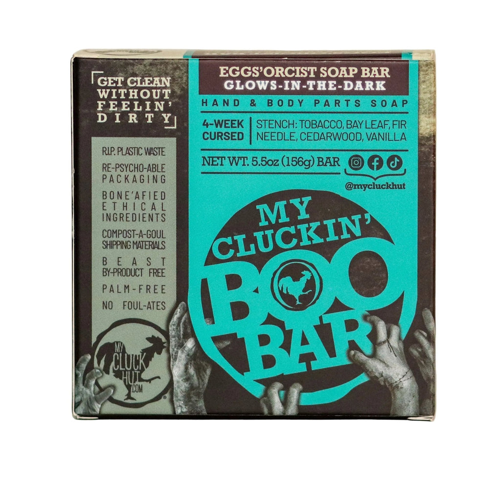 
                  
                    The EGGS'ORCIST | Hand and Body Parts Soap - My Cluck Hut
                  
                
