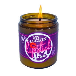 
                  
                    My Cluckin’ Lipstick Jar | Lipstick Lounge Candle (Flame-Boyant)
                  
                