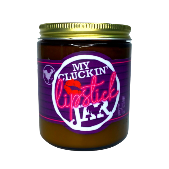 My Cluckin’ Lipstick Jar | Lipstick Lounge Candle (Flame-Boyant)